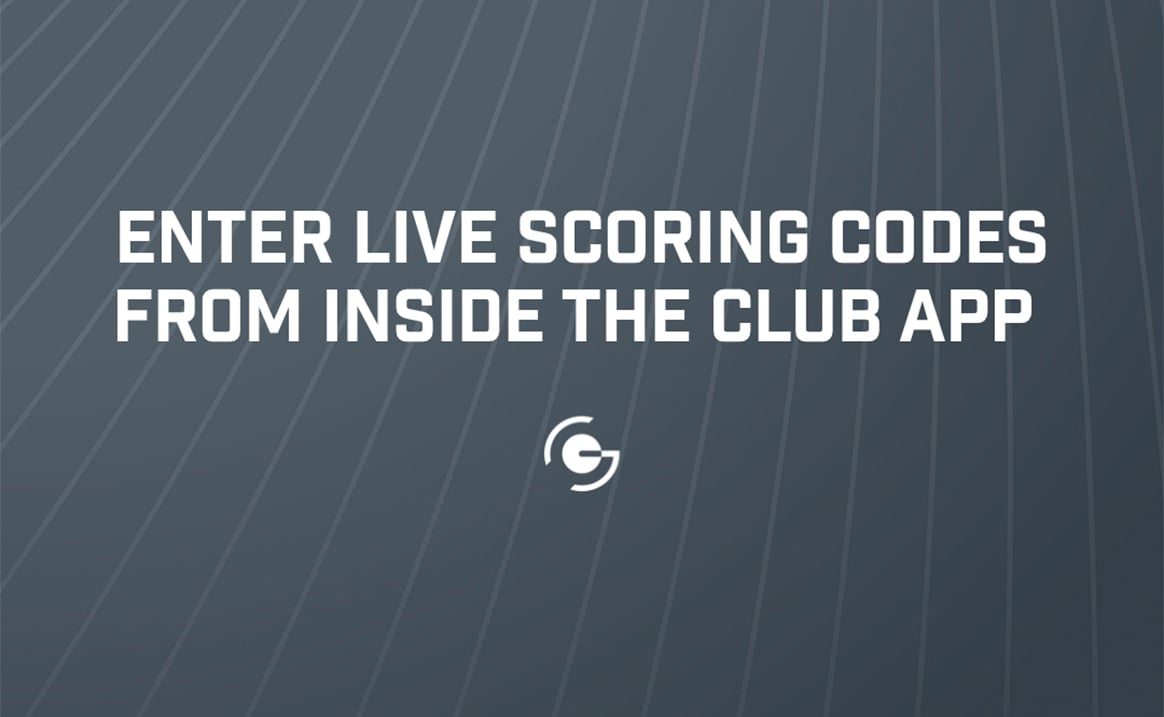 Golf Genius has added a GGID login option directly to the Club App home page